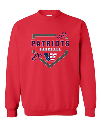 Wootton Patriots Baseball #2 Men's Sweatshirt