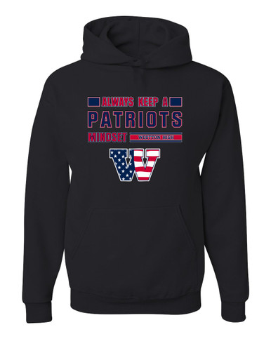 Wootton Patriots Mindset Men's Premium Hoodie