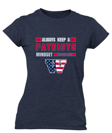 Wootton Patriots Mindset Women's Premium SS T-Shirt