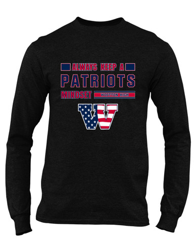 Wootton Patriots Mindset Men's LS T-Shirt
