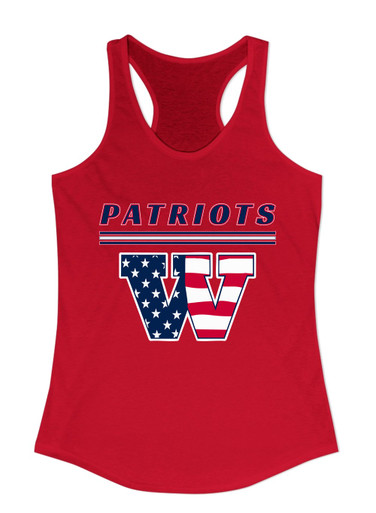Wootton Patriots Mascot #8 Women's Tank Top