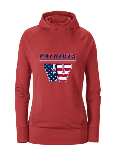 Wootton Patriots Mascot #8 Women's Hoodie