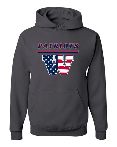 Wootton Patriots Mascot #8 Men's Premium Hoodie