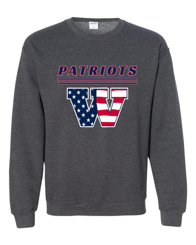 Wootton Patriots Mascot #8 Men's Sweatshirt