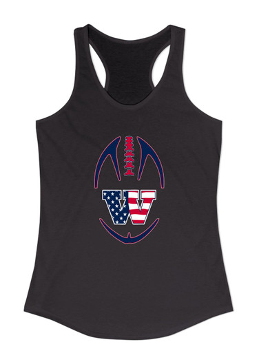 Wootton Patriots Football #4 Women's Tank Top
