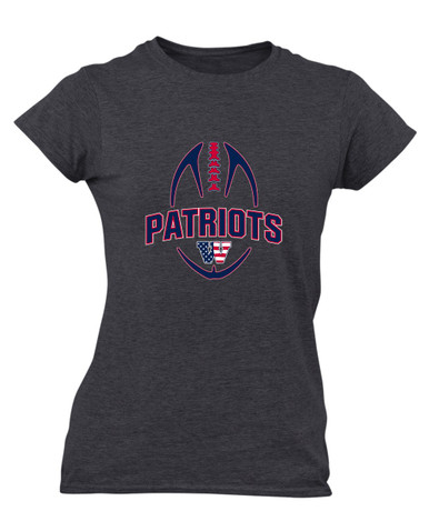 Wootton Patriots Football #5 Women's Premium SS T-Shirt