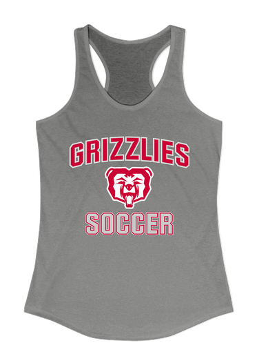 McMinnville Grizzlies Soccer #1 Women's Tank Top