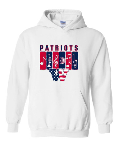 Wootton Patriots Band # 2 Men's Hoodie