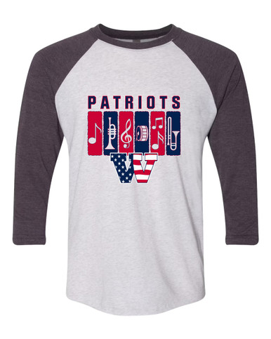 Wootton Patriots Band # 2 Women's Baseball T-Shirt