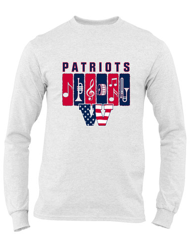 Wootton Patriots Band # 2 Men's LS T-Shirt