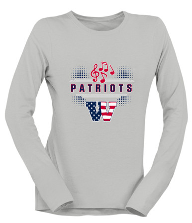 Wootton Patriots Band # 3 Women's Premium LS T-Shirt