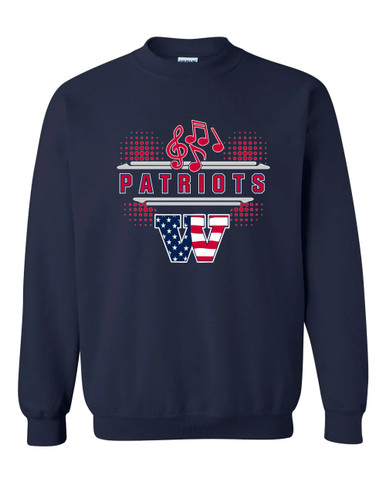 Wootton Patriots Band # 3 Men's Sweatshirt