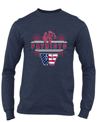 Wootton Patriots Band # 3 Men's Premium LS T-Shirt