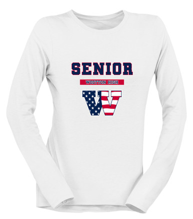 Wootton Patriots Senior #2 Women's LS T-Shirt