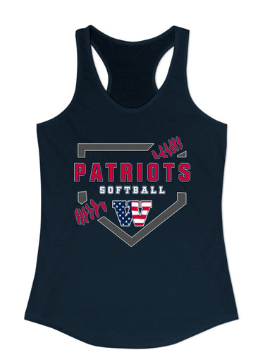 Wootton Patriots Softball #2 Women's Tank Top