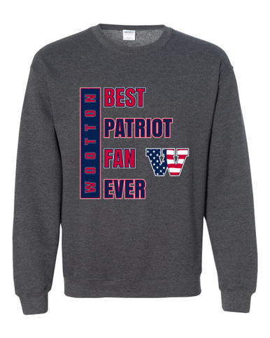 Wootton Patriots Best Patriot Fan Men's Sweatshirt