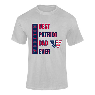 Wootton Patriots Best Patriot Dad Men's SS T-Shirt