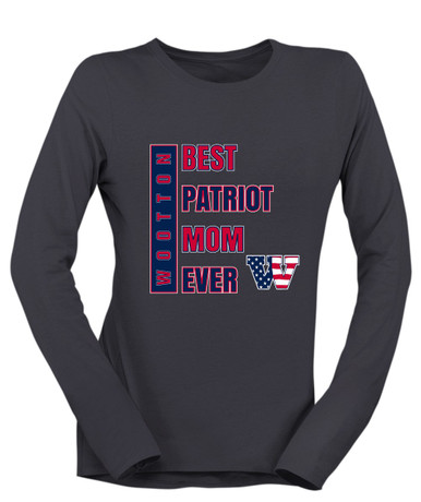 Wootton Patriots Best Patriot Mom Women's LS T-Shirt