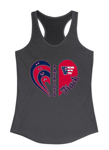 Wootton Patriots Heart Track Women's Tank Top