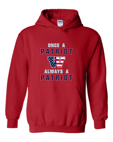 Wootton Patriots Once A Men's Hoodie