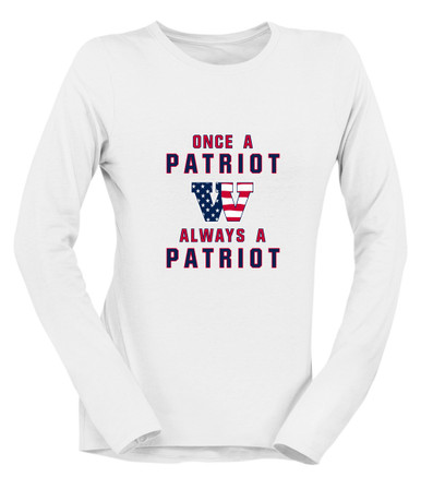 Wootton Patriots Once A Women's LS T-Shirt