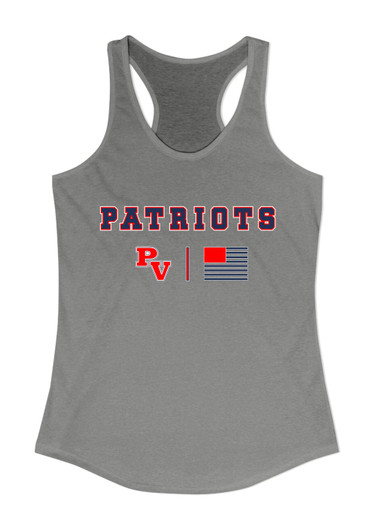 Park View Patriots Team Colors Flag Women's Tank Top