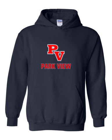 Park View Patriots Mascot #2 Men's Hoodie