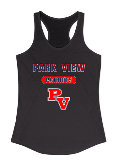 Park View Patriots Mascot #3 Women's Tank Top