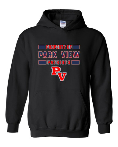 Park View Patriots Property Of Men's Hoodie