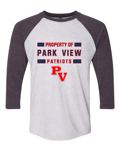 Park View Patriots Property Of Women's Baseball T-Shirt