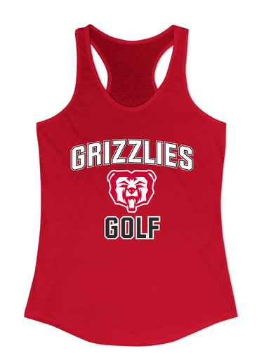 McMinnville Grizzlies Golf Women's Tank Top