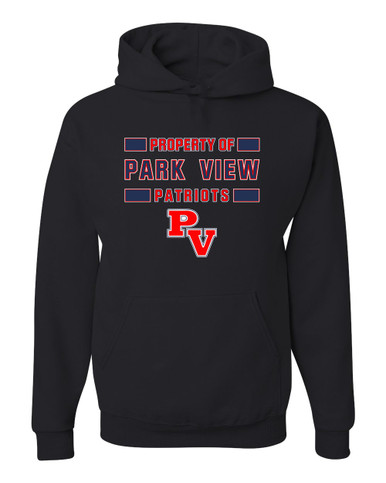 Park View Patriots Property Of Men's Premium Hoodie