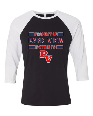 Park View Patriots Property Of Men's Baseball T-Shirt