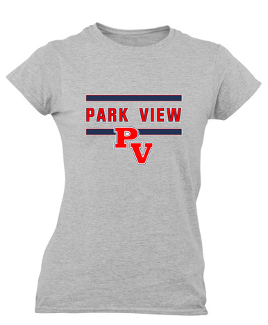 Park View Patriots Mascot #4 Women's SS T-Shirt