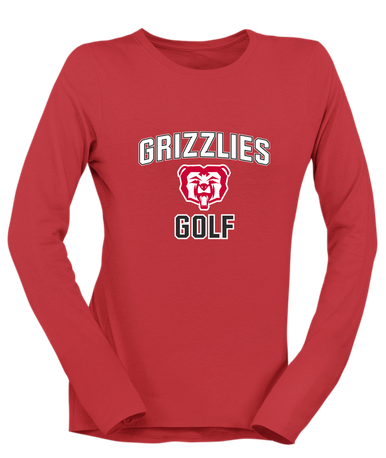 McMinnville Grizzlies Golf Women's Premium LS T-Shirt