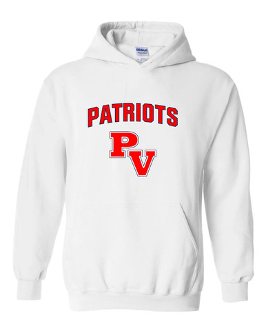 Park View Patriots Mascot #6 Men's Hoodie