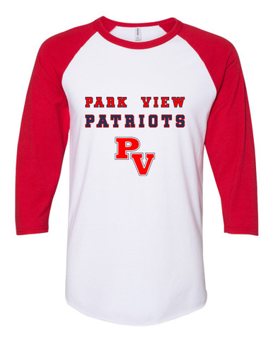 Park View Patriots Spirit Women's Baseball T-Shirt
