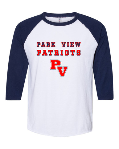 Park View Patriots Spirit Men's Baseball T-Shirt