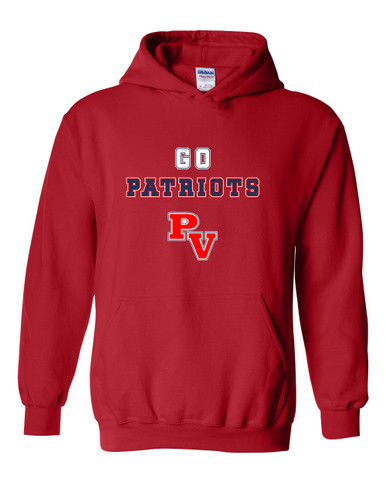 Park View Patriots Go Team Men's Hoodie