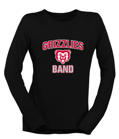 McMinnville Grizzlies Band # 1 Women's LS T-Shirt