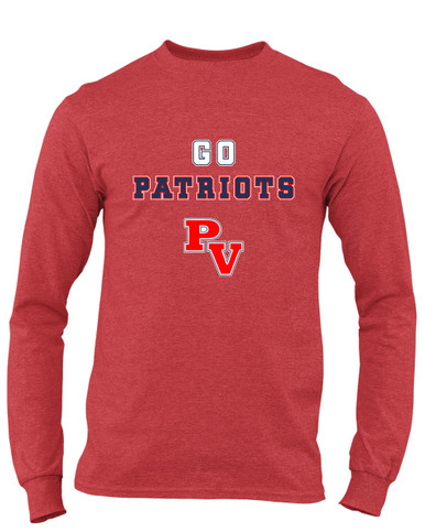 Park View Patriots Go Team Men's LS T-Shirt