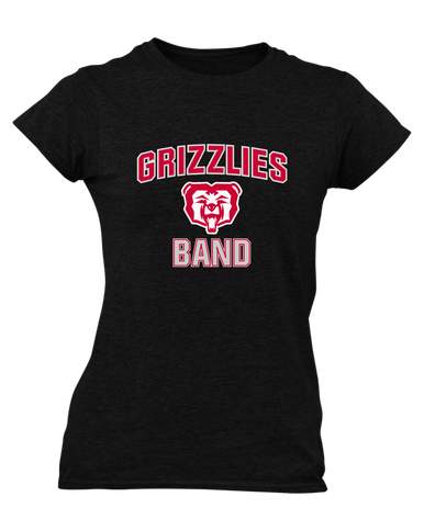 McMinnville Grizzlies Band # 1 Women's Premium SS T-Shirt