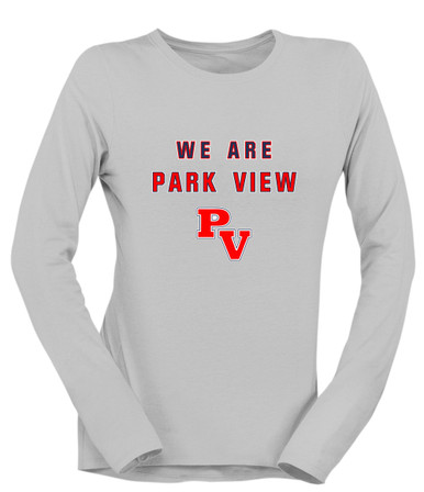 Park View Patriots We Are Women's LS T-Shirt