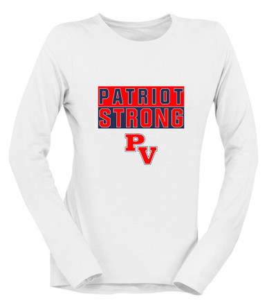 Park View Patriots Strong #1 Women's Premium LS T-Shirt