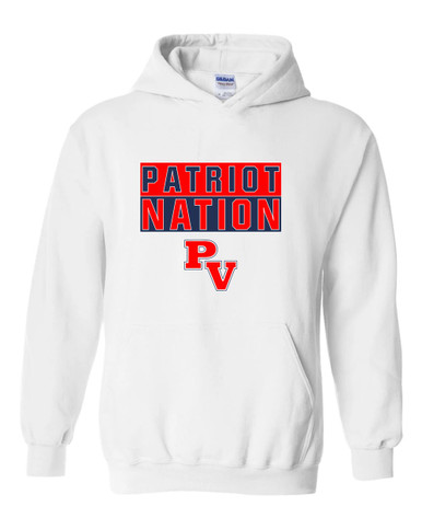 Park View Patriots Nation #1 Men's Hoodie
