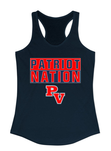 Park View Patriots Nation #1 Women's Tank Top
