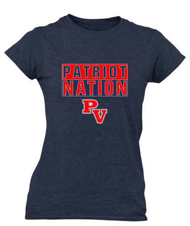 Park View Patriots Nation #1 Women's SS T-Shirt
