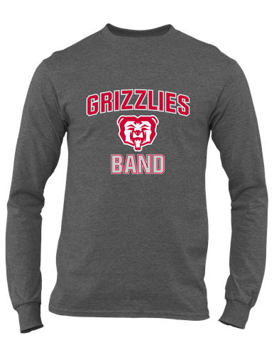 McMinnville Grizzlies Band # 1 Men's LS T-Shirt