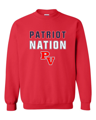 Park View Patriots Nation #2 Men's Sweatshirt