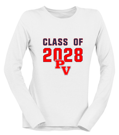 Park View Patriots Class of 2028 Women's LS T-Shirt